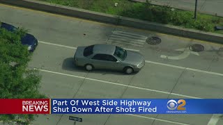 West Side Highway Shut Down After Police Open Fire