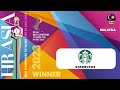 BERJAYA STARBUCKS COFFEE COMPANY SDN BHD - 2023 Malaysia HR Asia Best Companies to Work for in Asia