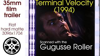 Terminal Velocity (1994) 35mm film trailer scan, flat hard matte, 3096x1704