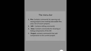 11th | Science | Computer Science | Paper 1 | Chapter 4 | L-1 | Visual Basic