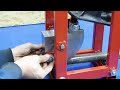 How to make a hydraulic pipe bender from an old jack?