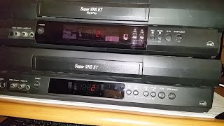 JVC S-VHS VCR power supply repair caused by power outage