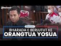 Momen Menarik Bharada E Bersimpuh di Hadapan Orangtua Brigadir J, Cium Tangan dan Dielus Kepala