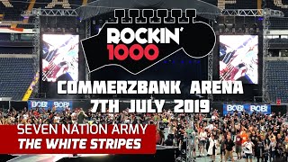Seven Nation Army - The White Stripes - Rockin'1000 - Frankfurt 2019 (Multicam + Good Sound)