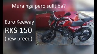 Euro Keeway RKS 150 - tips in buying a second hand manual na motor.