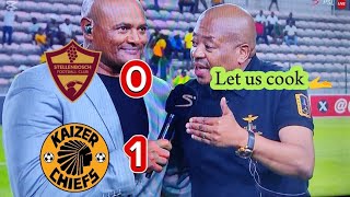 Stellenbosch 0 - 1 Kaizer Chiefs - Bobby Motaung interview (Trust The Process) ✌️