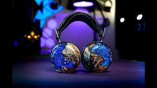 ZMF Headphones // Zach Sands and Finishes the WORLDS FIRST Stabilized Resin Flake Sets // PROCESS