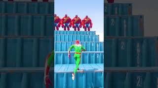 GTA 5 Epic Water Ragdolls | Spider-Man Jumps / Fails ep.179 #shorts