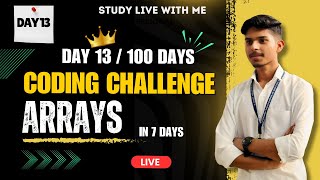 🚀 100 Days of Code Challenge | Day 13 🎯