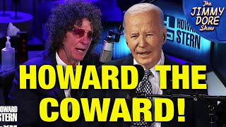 Howard Stern Degrades Himself In Tongue Bath Interview With Biden!