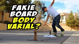 What Is This Trick Called? Fakie 270 Body Varial?