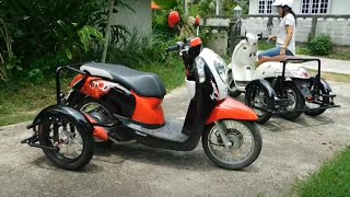 SEREE รถผู้สูงอายุ ติดตั้ง ล้อกันล้ม (Honda Scoopy i) / Elderly Mobility Vehicle รถผู้สูงอายุ