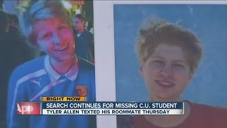 Parents of missing CU student Berry 'Tyler' Allen join search