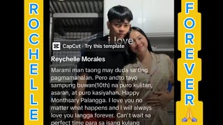 💋REYCHELLE SWEET MESSEGE TO ROEL #10th #roelofmalalag #reychellemorales #rochelle #fangirl