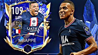 BEST ST 109 RATED MBAPPE GAMEPLAY REVIEW FIFA MOBILE 23 TOTY