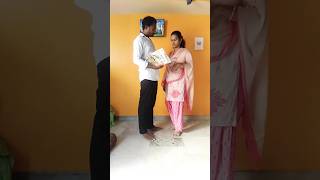 భారతదేశం ఏ దేశం లో ఉంది 😂🤣#wife\u0026husband comedy shorts#telugu comedy shorts#