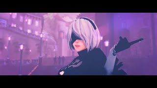 【MMD】2B 人類がいた時代の遊園地でSNOBBISM【NieR：Automata】