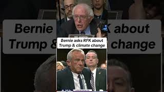 Bernie Sanders asks RFK about Trump’s climate change hoax comments