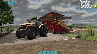 Finishing The Canola Harvest And Selling The Bales || Farming Simulator 25 || Zielonka - Ep. 21