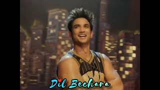 Dil bechara | Dil bechara song | edit | WhatsApp status| Sushant Singh Rajput | sanjana | AR.Rahman