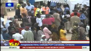 News@10: Aregbesola Wins Osun Governorship Election