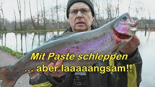 Mit Paste schleppen - aber laaaaaangsam!!