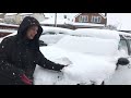 எங்கள் லண்டன் வீட்டை பனி சூழ்ந்தது uk snow covered streets tamil