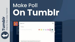 How to make poll on Tumblr 2024 (Simple Steps)