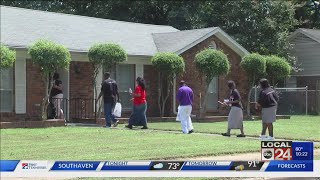 Greater Community Temple members go door-to-door to offer prayer \u0026 healing to local communities