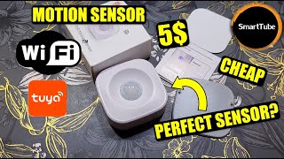 Tuya WiFi Motion Sensor PIR Cheap Beats Aqara UNBOXING and REVIEW Google Home and Home Assistant