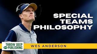 Coaching Special Teams - My Personal Philosophy on Special Teams