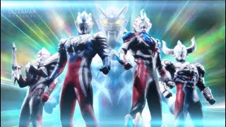 ウルトラマンギンガビクトリー , X ウルトラマンゼロアーマー , オーブ エメリウムスラッガー , ジード マグニフィセント 変身\u0026 フィニッシャーシーン