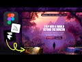 I Made This Crazy Website With Only Figma and AI!