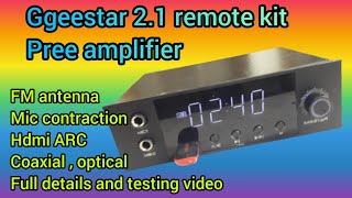 geestar 2.1 remote kit pree amplifier full details and audio testing 7tech audios