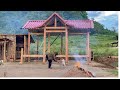 Single Mom - 30 Days Build Garden, Harvest Fruit to sell & Baby Care, Live Whit Nature #diy#building