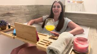 Review of Bathtub Tray Caddy | Expandable Bath Tray for Drinks, Book or Phone