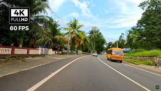 [4K - UHD] 🔥 SH8 [Main Eastern Highway] Ponkunnam Manimala Road 🔥 State Highway 8 🔥 NH183 🔥 60 FPS