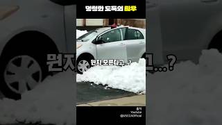 멍청한 도둑의 최후