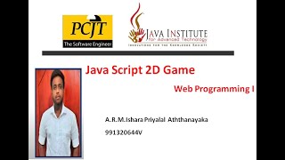 JavaScript 2D Game Video Submission