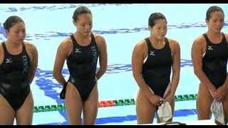 Water Polo 日体クラブ × びわこ成蹊 2/2 全女子水球2012-1005