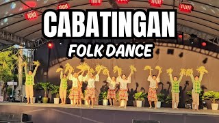 Cabatingan performed by the Municipality of Ivisan - Saot Capiz 2024 Folk Dance Competition