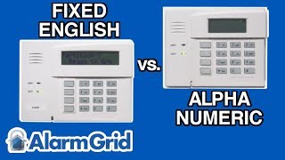 Difference Between Alpha-Numeric Programming Keypads and Fixed-English Keypads