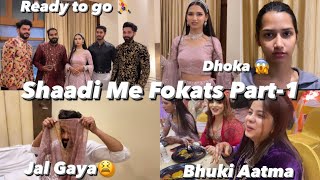 Shaadi Me Fokats Part 1 | Makeup Transformation | Prank | Fokats | Abresh & Zeeshan | Niyan Wedding