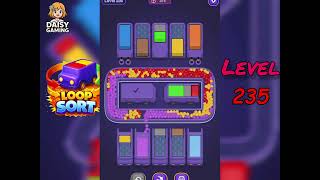 Loop Sort Level 235 Walkthrough