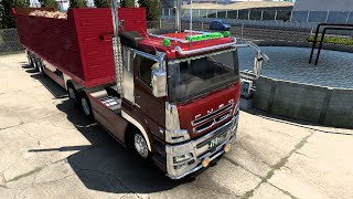 【ETS2】日本マップProject Japanでトレーラーのバック駐車をメインに近距離配送 ＃34｜SuperGreat V 460ps