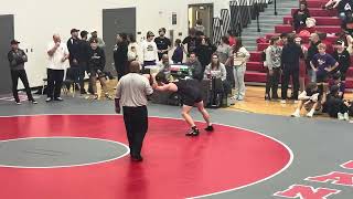 165lb wrestling finals at Haughton invitational