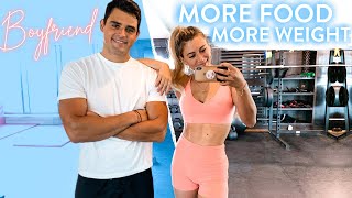I Tried my Boyfriend’s WORKOUT + DIET for a Day