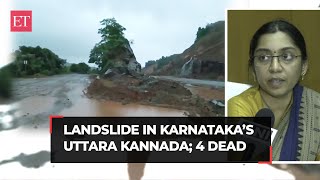 Major landslide in Karnataka’s Uttara Kannada leaves 4 dead, 3 missing