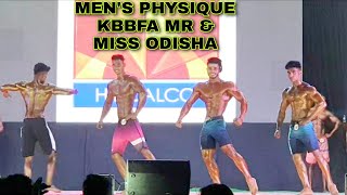 MEN'S PHYSIQUE Junior's || posing   KBBFA || Mr \u0026 Miss Odisha 2022 Sambalpur Odisha ||