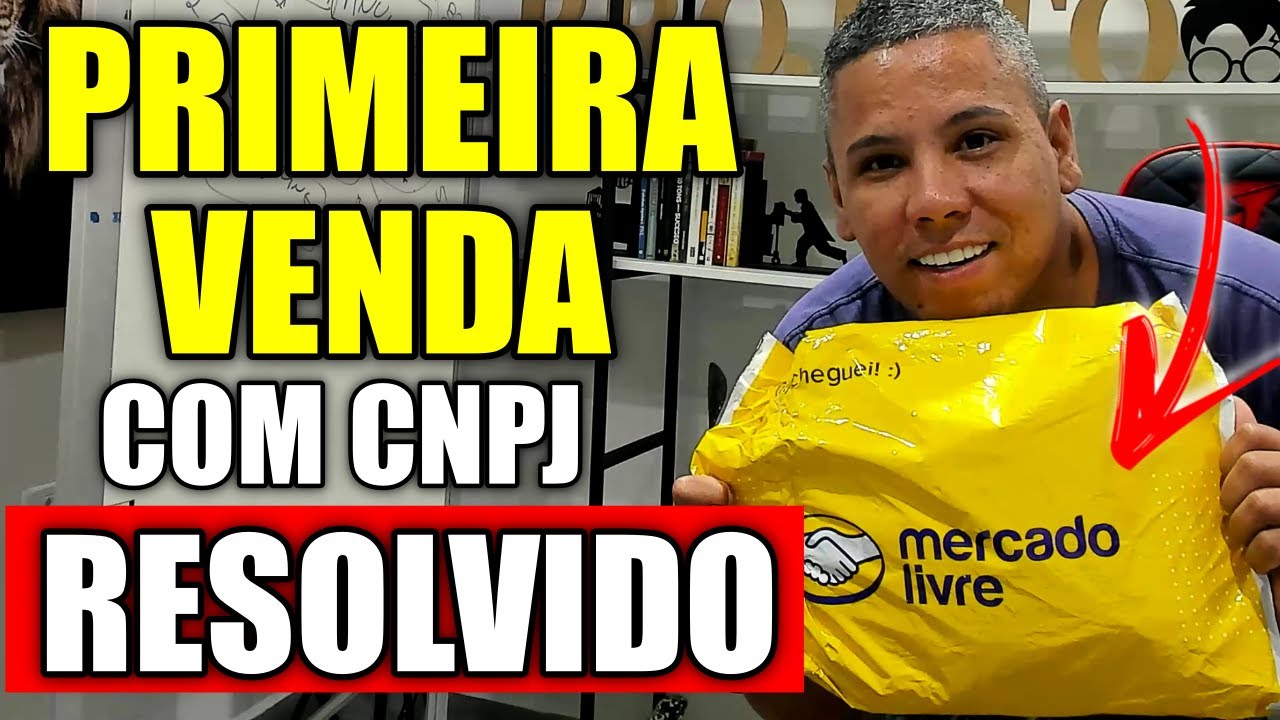 Fiz A Primeira Venda No Mercado Livre Com CNPJ E AGORA Como Gerar Nota ...